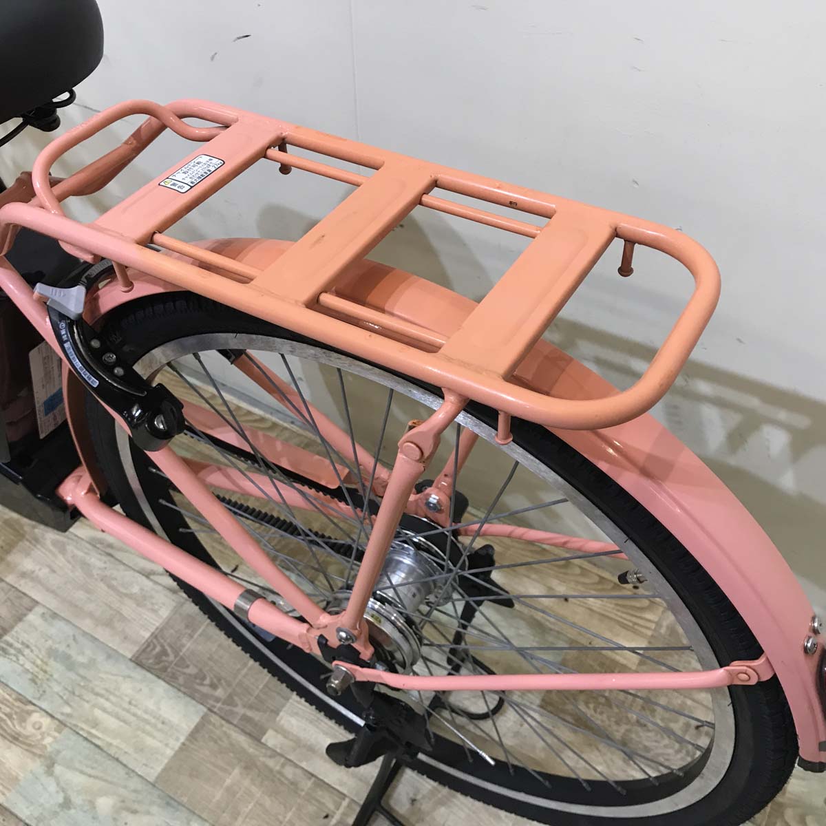 ブリヂストン ステップクルーズ e ピンク 26インチ KT048 【中古車 
