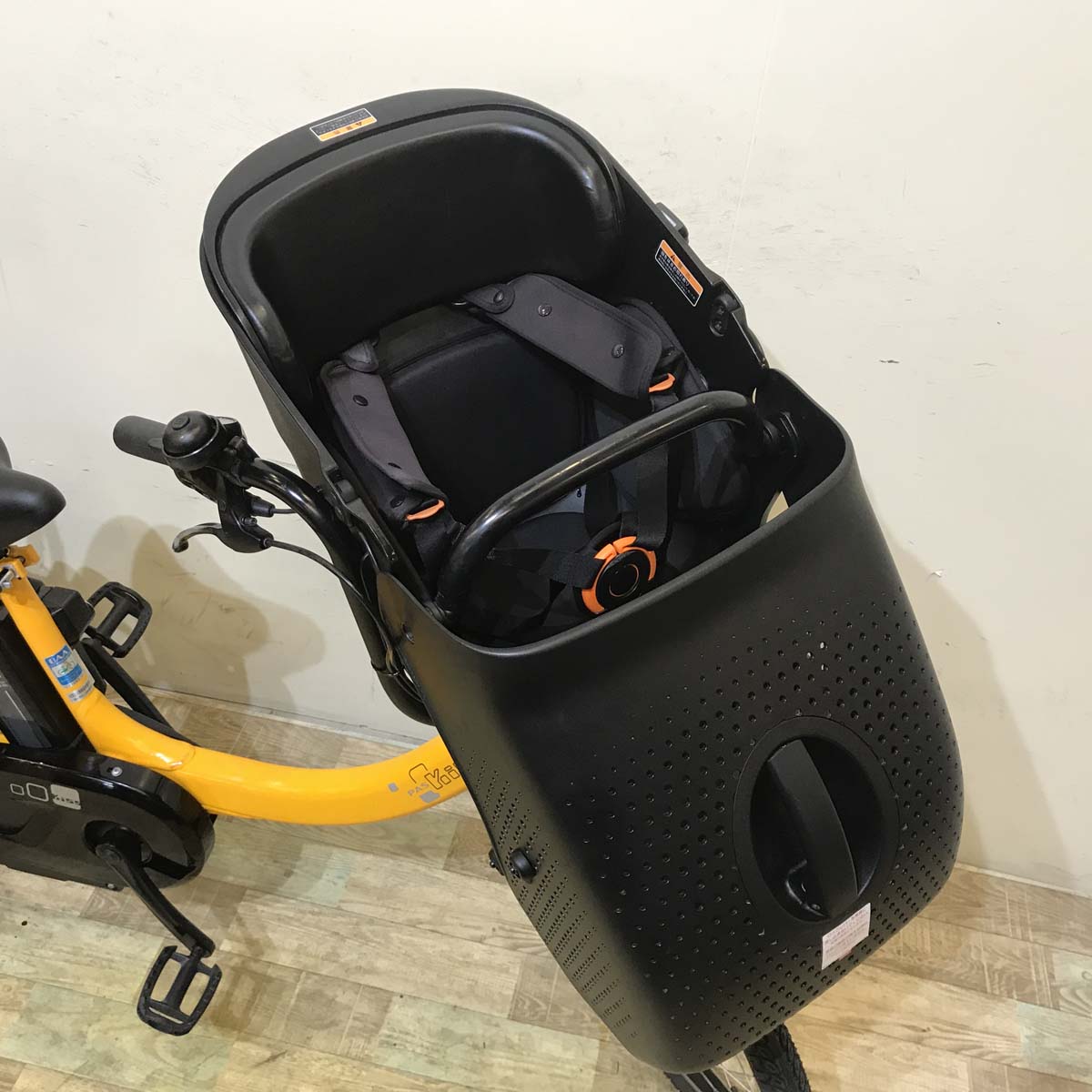 中古電動自転車 ヤマハ PAS Kiss mini un パス キッス ミニ アン オレンジ 20インチ KC046