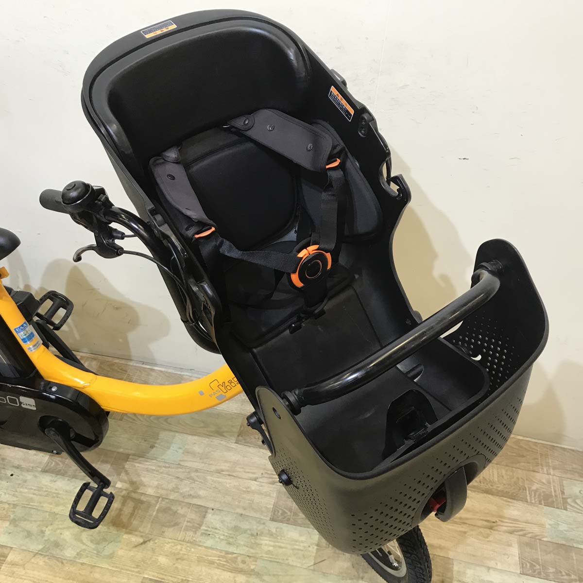 中古電動自転車 ヤマハ PAS Kiss mini un パス キッス ミニ アン オレンジ 20インチ KC046