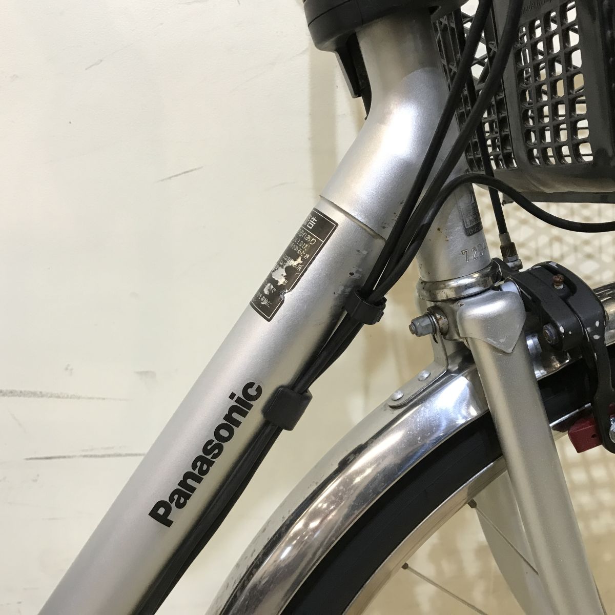 中古電動自転車 パナソニック ビビDX シルバー 26インチ KH034