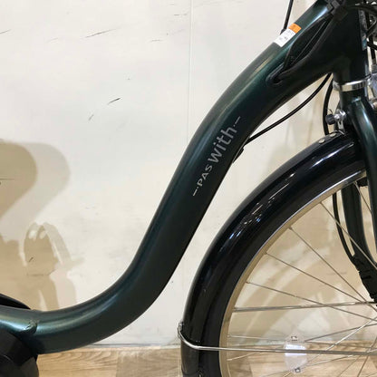 ヤマハ PAS With パス ウィズ グリーン 26インチ KX096 【中古車】