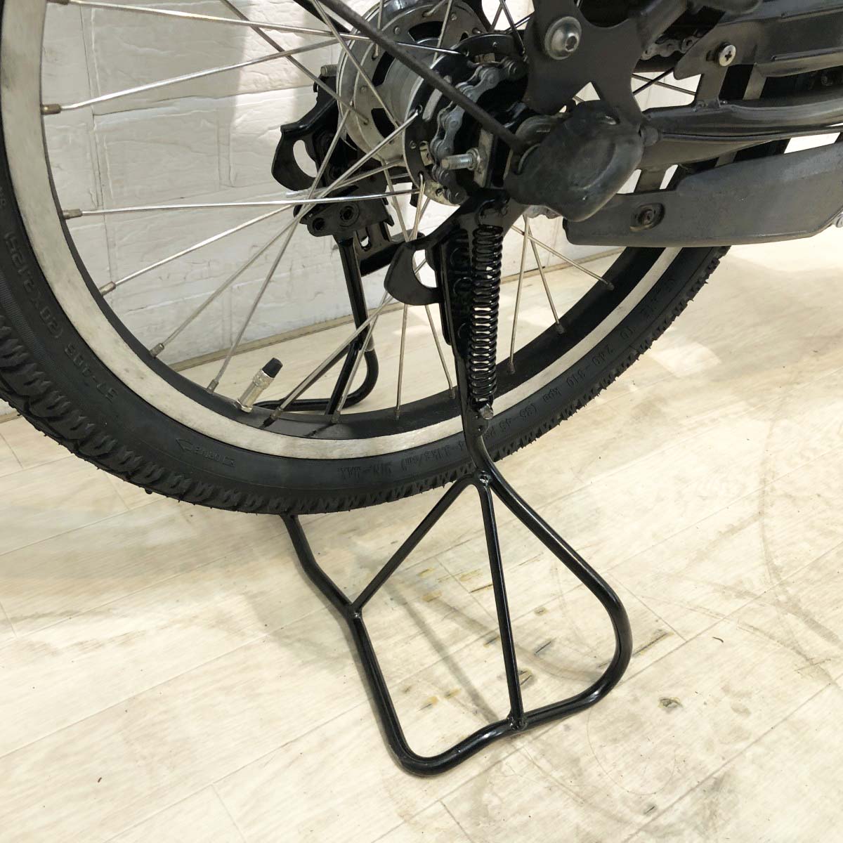 中古電動自転車 ブリヂストン ビッケ2e グレー 20インチ YJ012