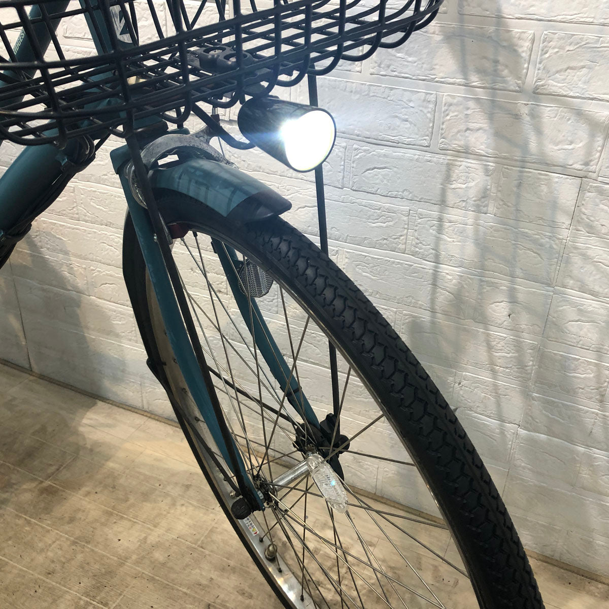 中古電動自転車 ブリヂストン アシスタ ポルク グリーンアッシュ 26インチ YD086
