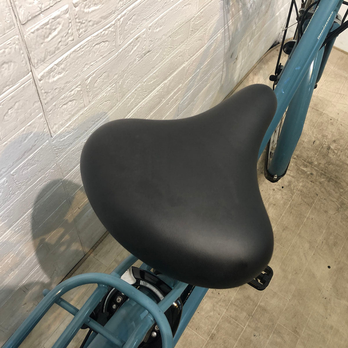 中古電動自転車 ブリヂストン アシスタ ポルク グリーンアッシュ 26