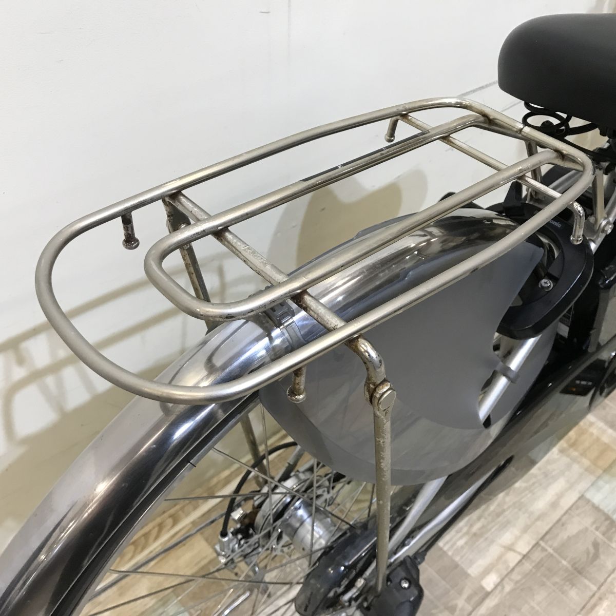 中古電動自転車 パナソニック ビビDX シルバー 26インチ KH034