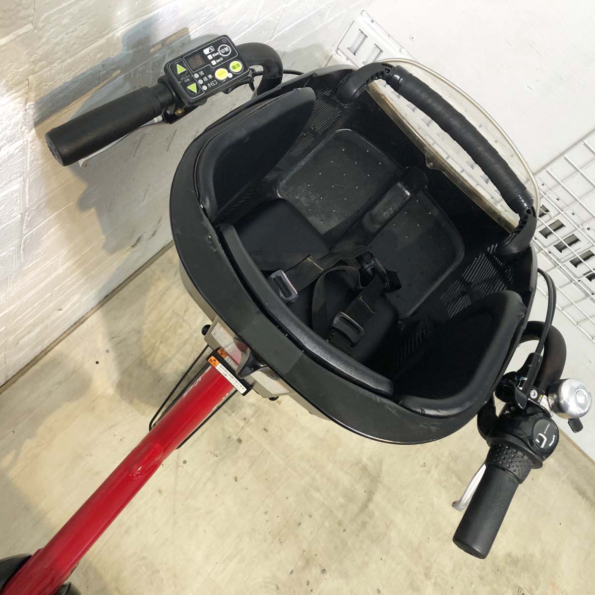 中古電動自転車 ヤマハ PAS キッスミニ レッド 20インチ YJ013
