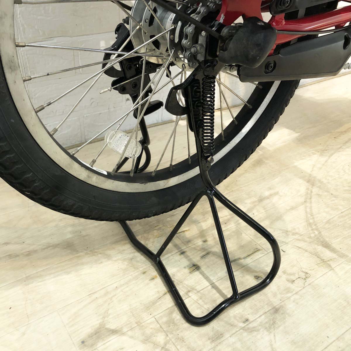 中古電動自転車 ヤマハ PAS キッスミニ レッド 20インチ YJ013