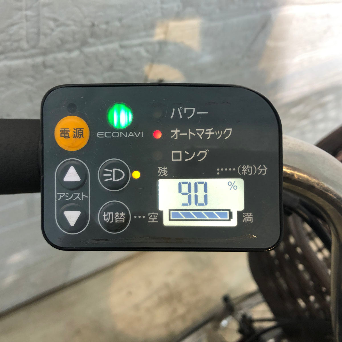 中古電動自転車 パナソニック ビビ DX ブラウン 26インチ YD087