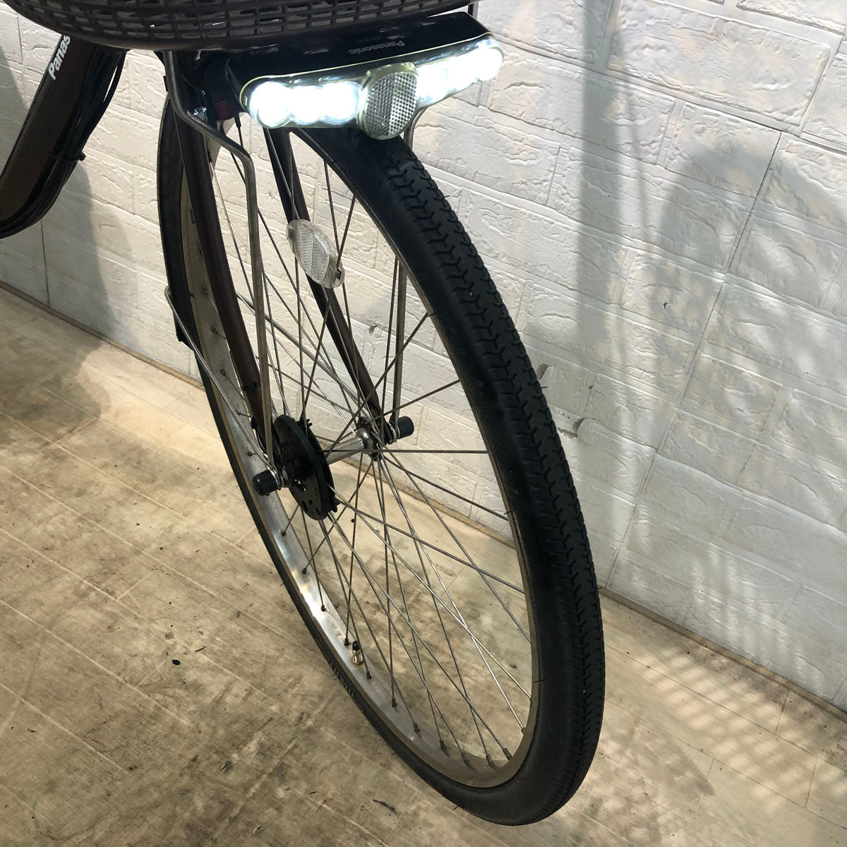 中古電動自転車 パナソニック ビビ DX ブラウン 26インチ YD087 – e