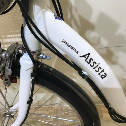 ブリヂストン アシスタ DX ホワイト 26インチ KT050 【中古車】