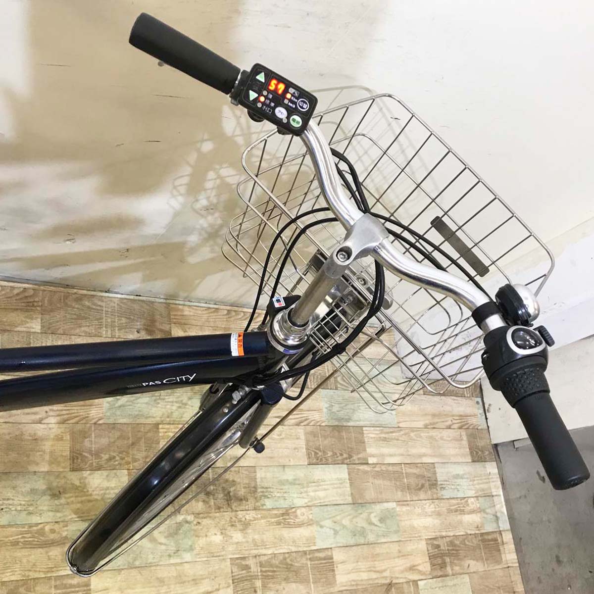 中古電動自転車 ヤマハ PAS CITY S パス シティ S ネイビー 27インチ KC048