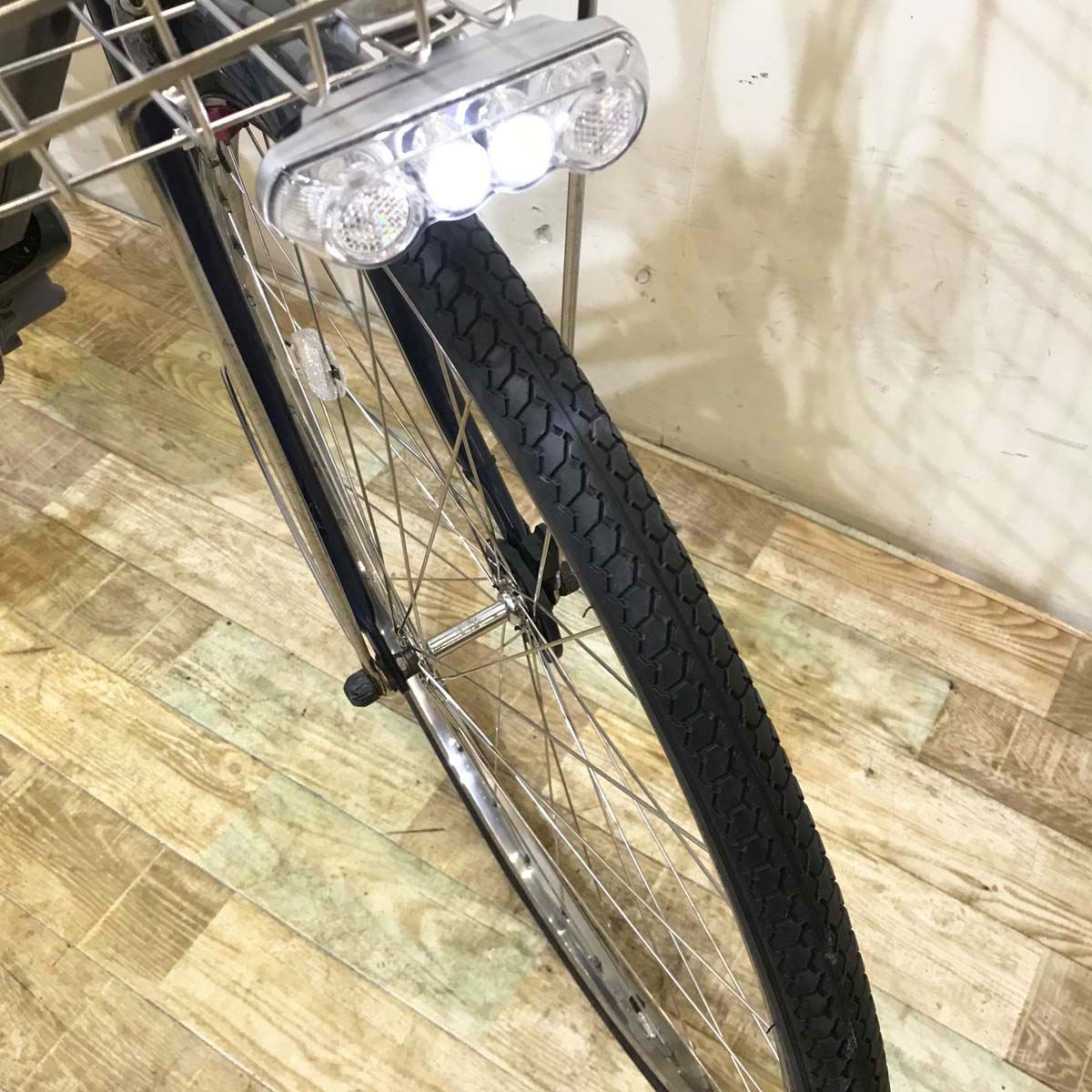 中古電動自転車 ヤマハ PAS CITY S パス シティ S ネイビー 27インチ KC048