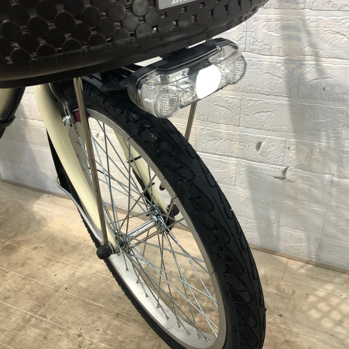 中古電動自転車 ブリヂストン アシスタ ユニ プレミア アイボリー 20インチ SR419Y