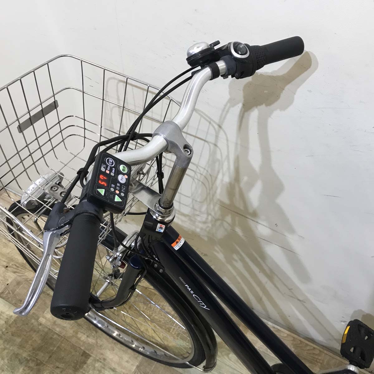 中古電動自転車 ヤマハ PAS CITY S パス シティ S ネイビー 27インチ KC048