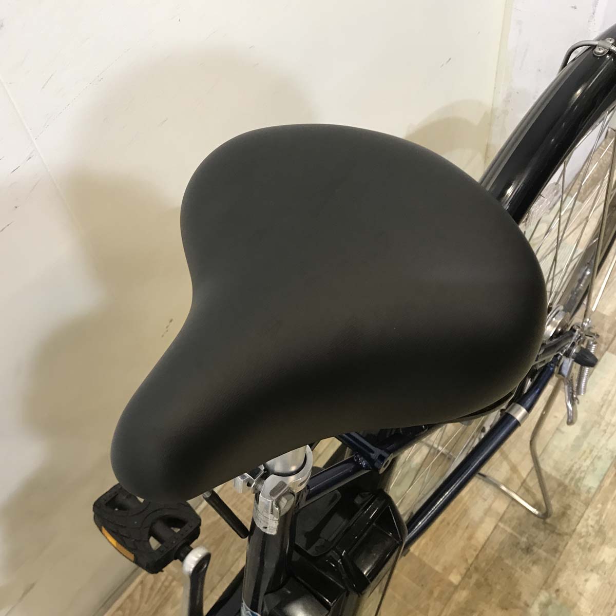 中古電動自転車 ヤマハ PAS CITY S パス シティ S ネイビー 27インチ KC048