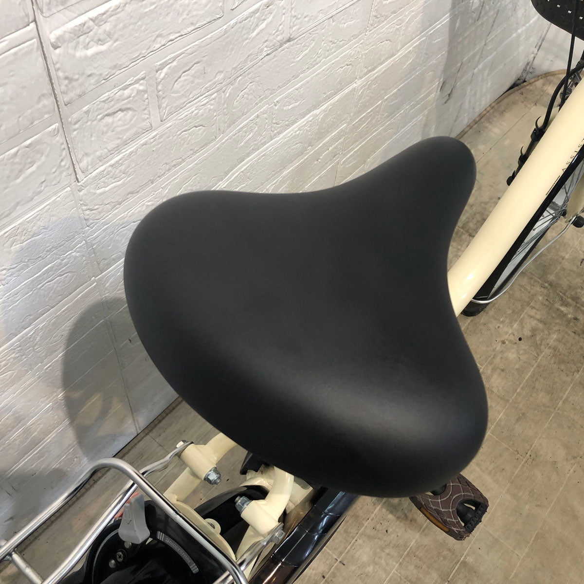 中古電動自転車 ブリヂストン アシスタ ユニ プレミア アイボリー 20インチ SR419Y