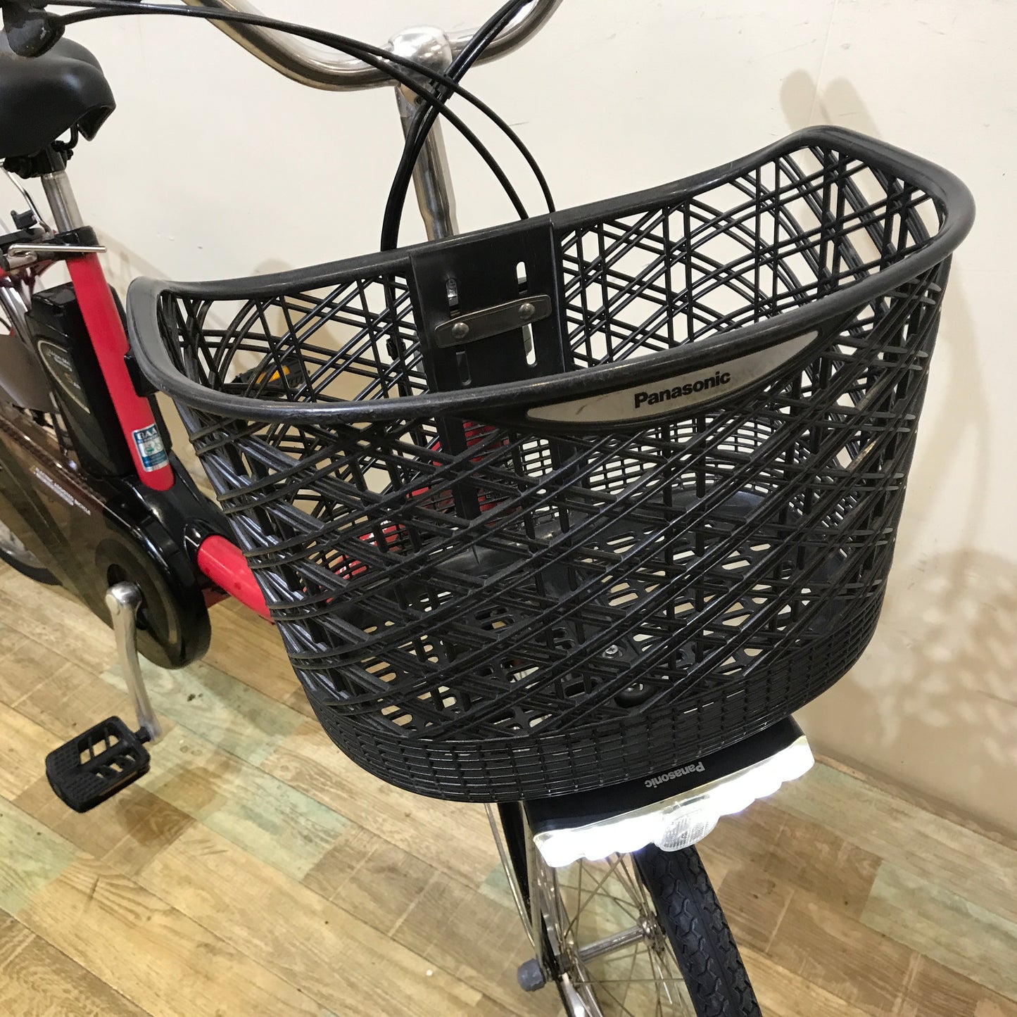 パナソニック ビビ DX レッド 24インチ KO067【中古車】