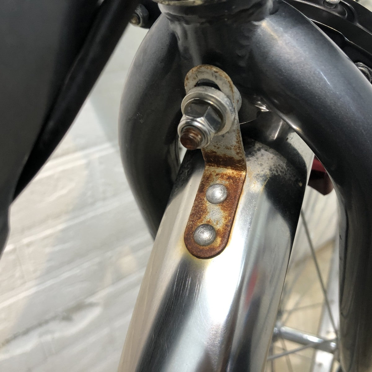 中古電動自転車 パナソニック ビビYX グレー 26インチ YJ015