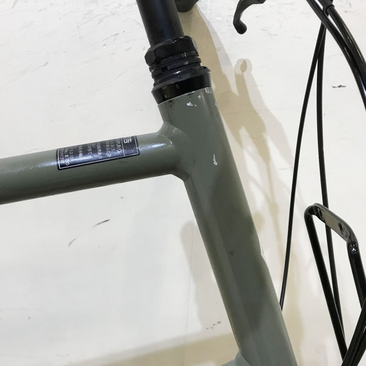 中古電動自転車 パナソニック ベロスターミニ カーキ 20インチ KH037