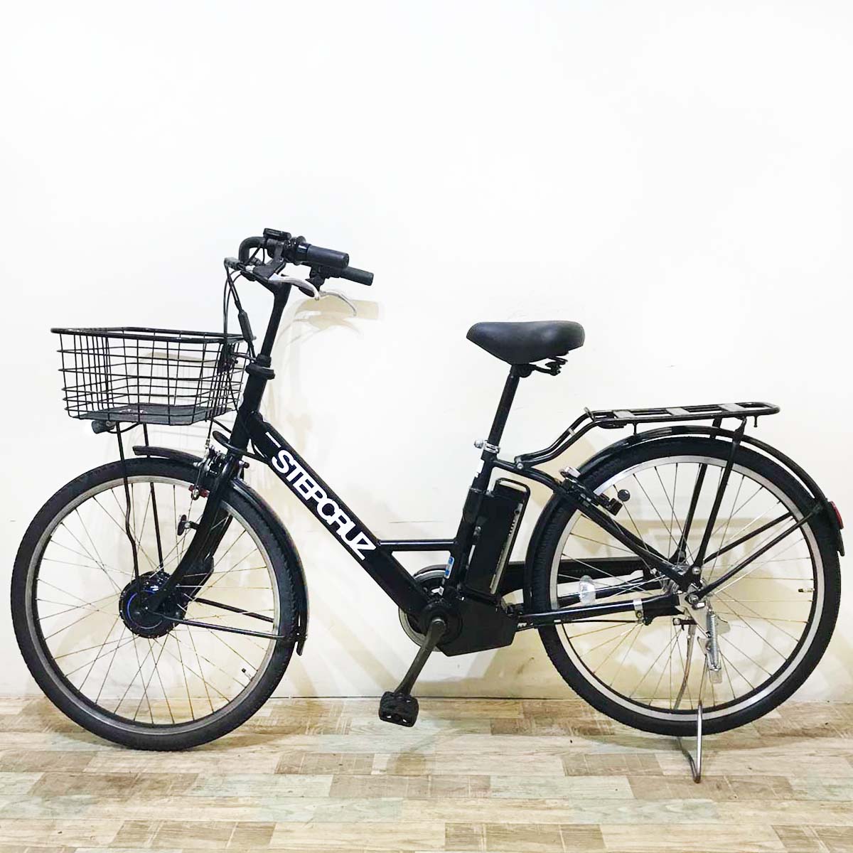 ブリヂストン ステップクルーズ e ブラック 26インチ KT052 【中古車】