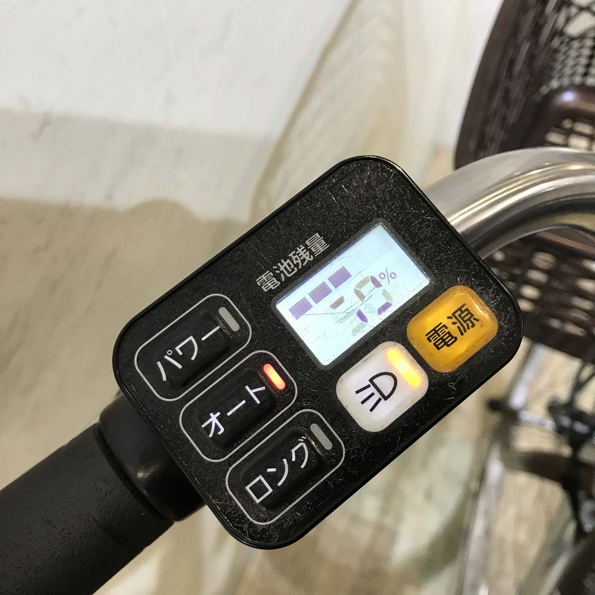 電動自転車 パナソニック ビビ ライト U ブラウン 26インチ KX099 【中古車】