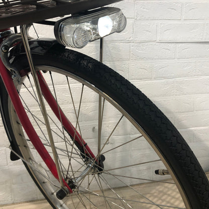 ヤマハ PAS ナチュラ XL レッド 24インチ YW028 【中古車】