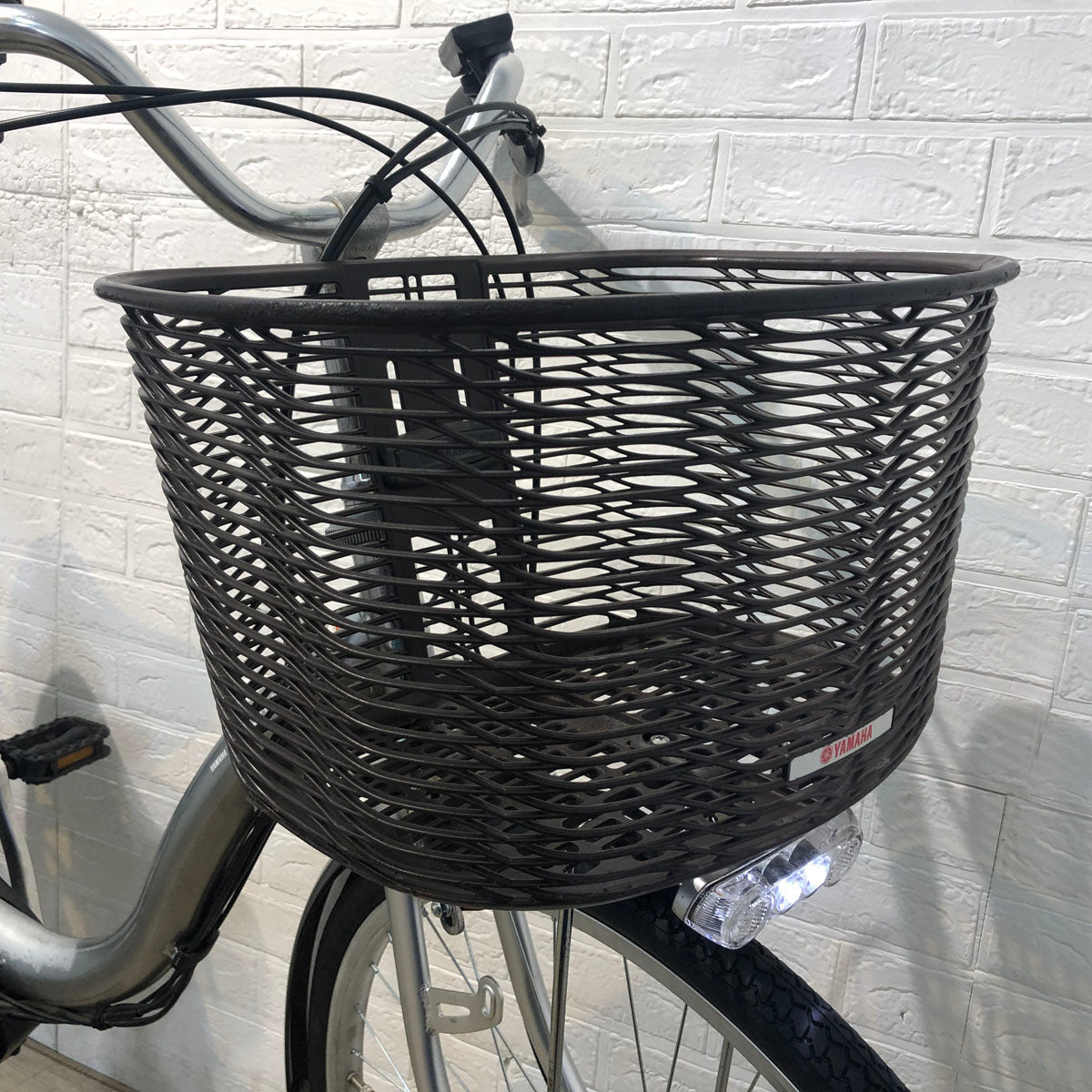 中古電動自転車 ヤマハ PAS ナチュラ M シルバー 26インチ YD091