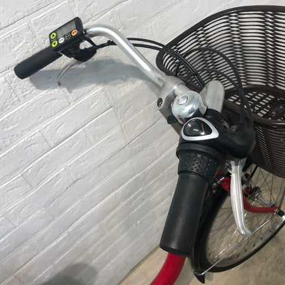 ヤマハ PAS ナチュラ XL レッド 24インチ YW028 【中古車】