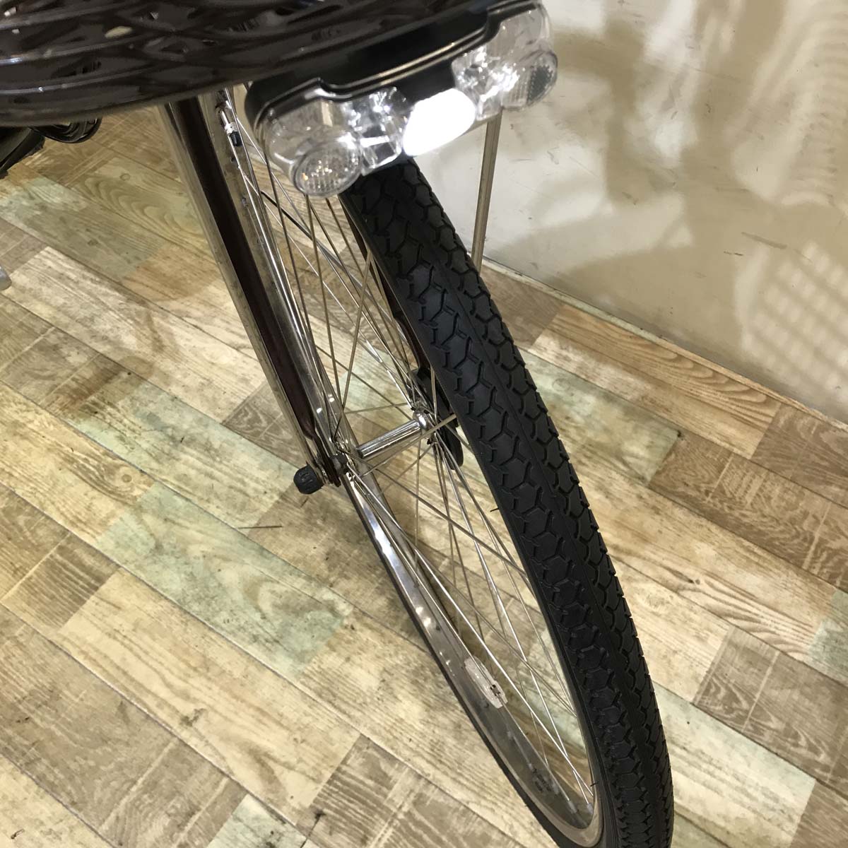 中古電動自転車 ヤマハ PAS ナチュラ L ブラウン 26インチ KC052