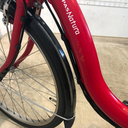 ヤマハ PAS ナチュラ XL レッド 24インチ YW028 【中古車】