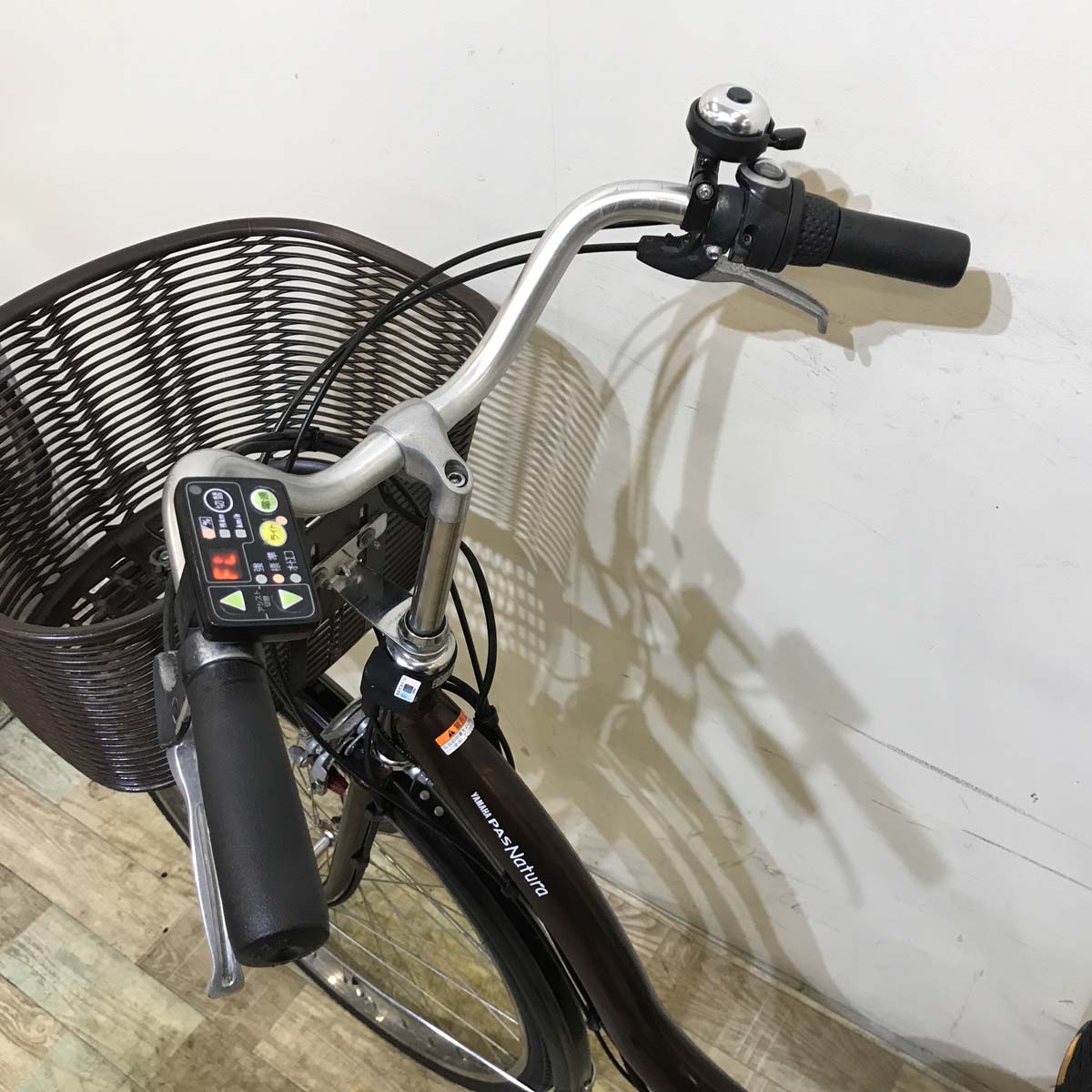 中古電動自転車 ヤマハ PAS ナチュラ L ブラウン 26インチ KC052