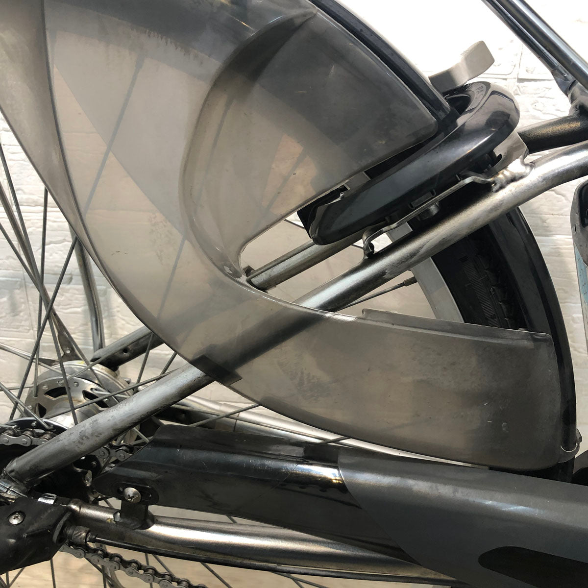 中古電動自転車 ヤマハ PAS ナチュラ M シルバー 26インチ YD091