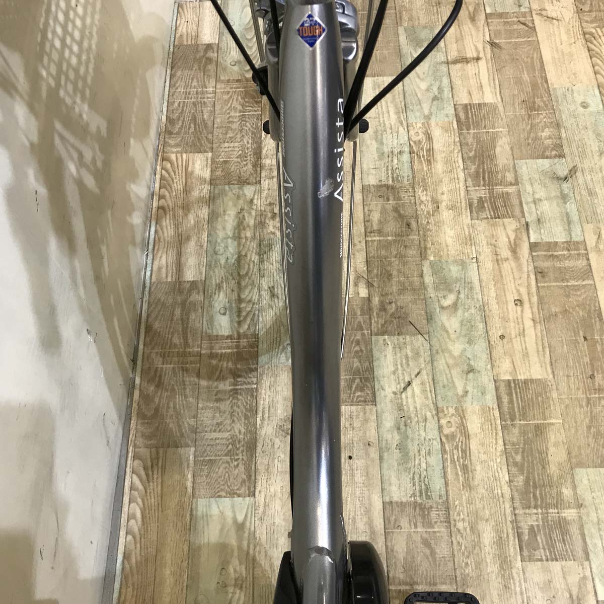 電動自転車 ブリヂストン アシスタ ベーシック シルバー 26インチ KX102 【中古車】 