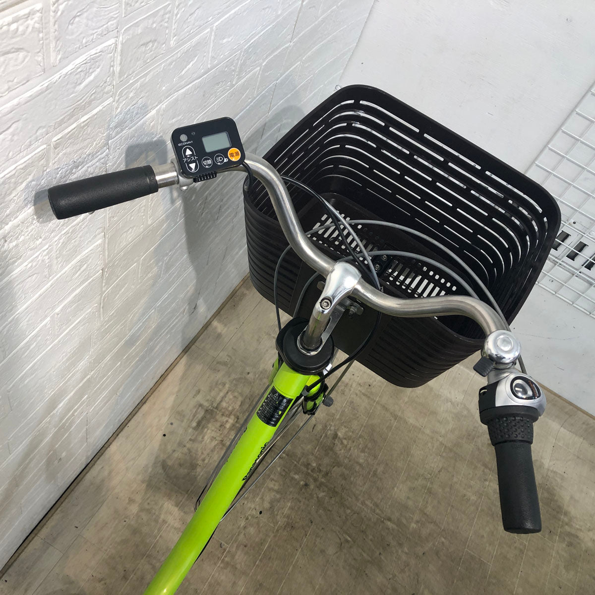 中古電動自転車 パナソニック ビビ DX グリーン 26インチ YD092