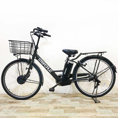 ブリヂストン ステップクルーズ e カーキ 26インチ KT055 【中古車】