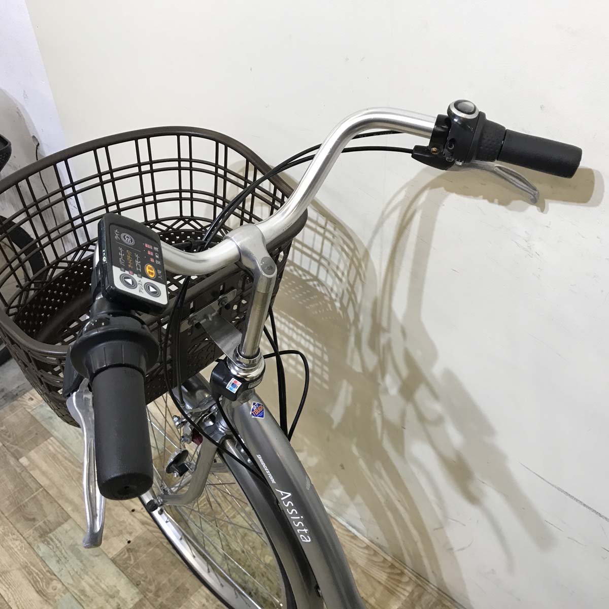 電動自転車 ブリヂストン アシスタ ベーシック シルバー 26インチ KX102 【中古車】 