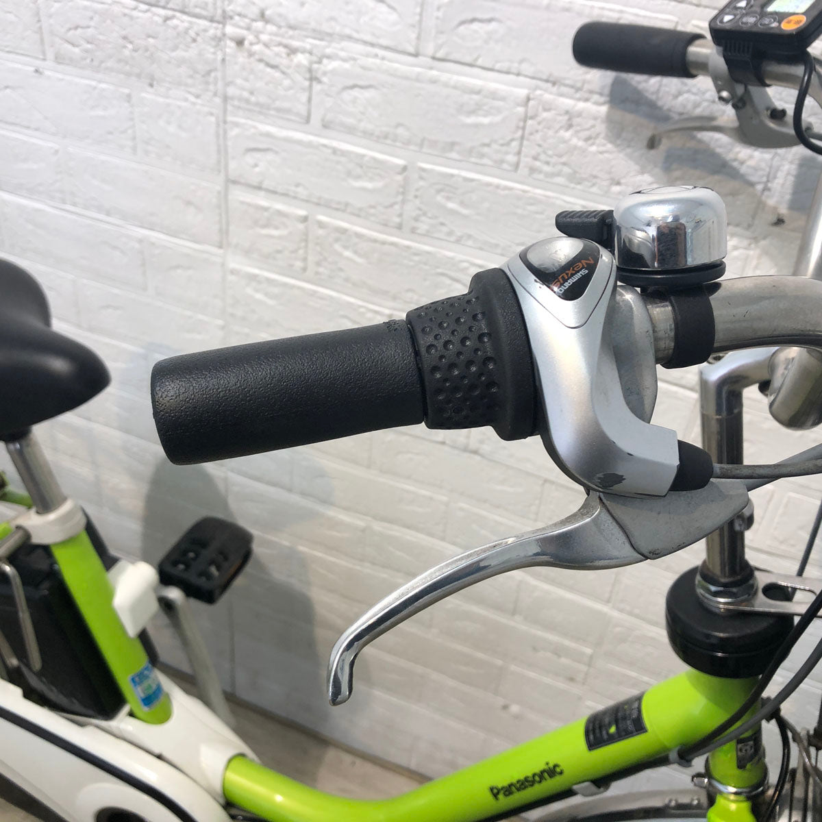 中古電動自転車 パナソニック ビビ DX グリーン 26インチ YD092