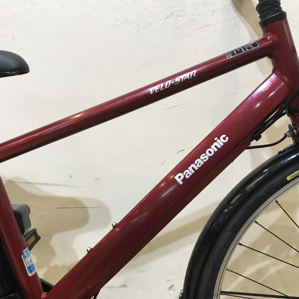 パナソニック ベロスター レッド 700×38C KC054 【中古車】