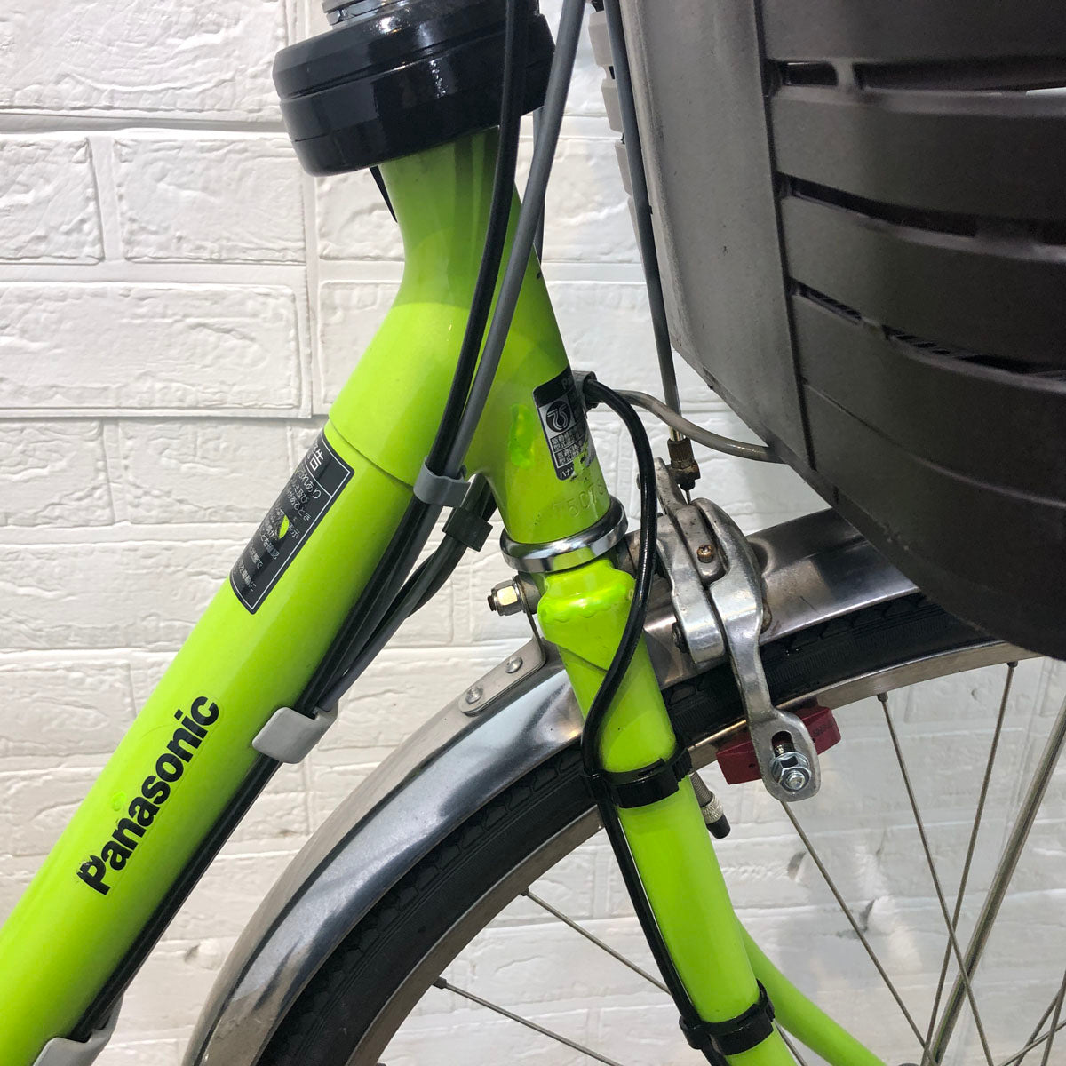 中古電動自転車 パナソニック ビビ DX グリーン 26インチ YD092