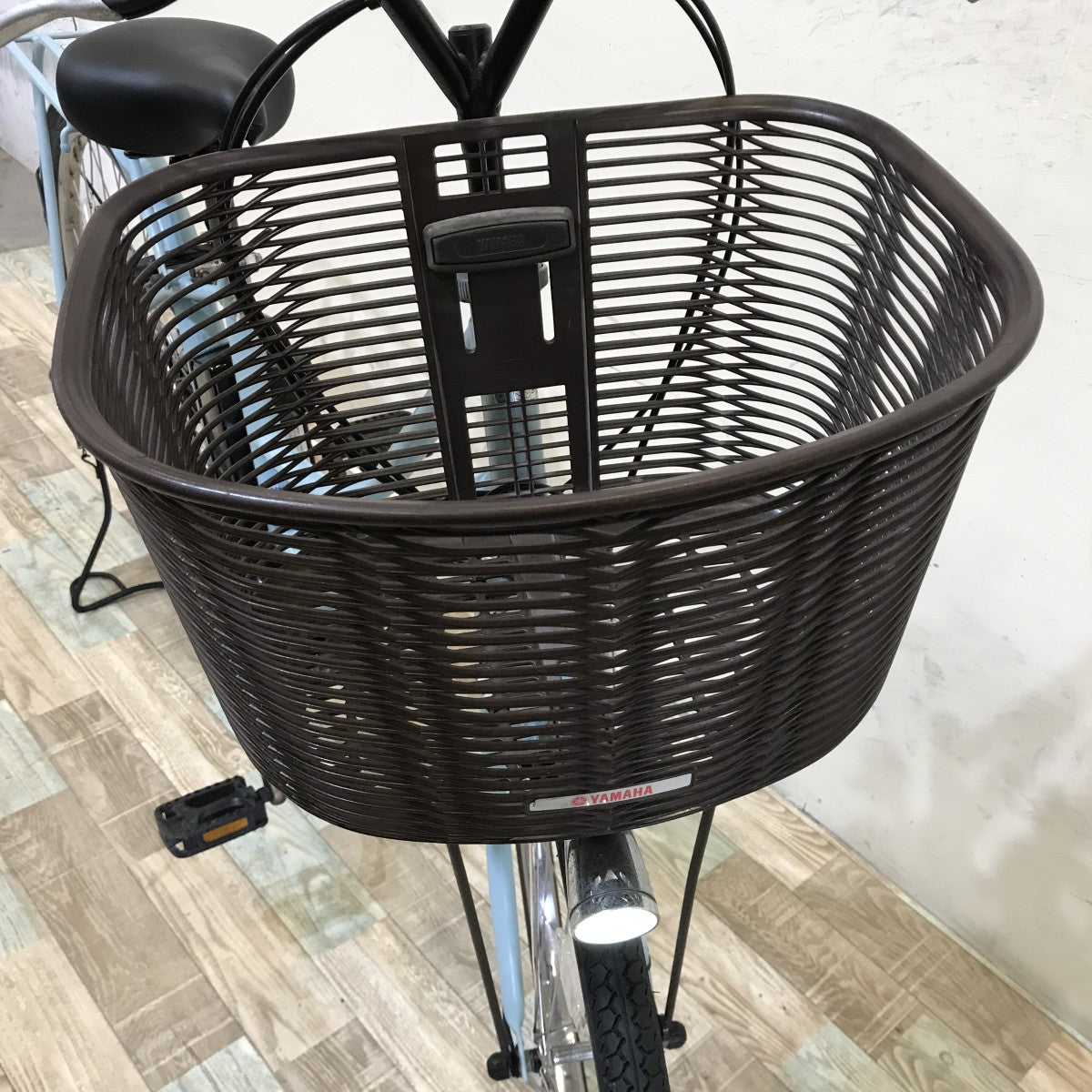 中古電動自転車 ヤマハ PAS アミ ブルー 26インチ KH040
