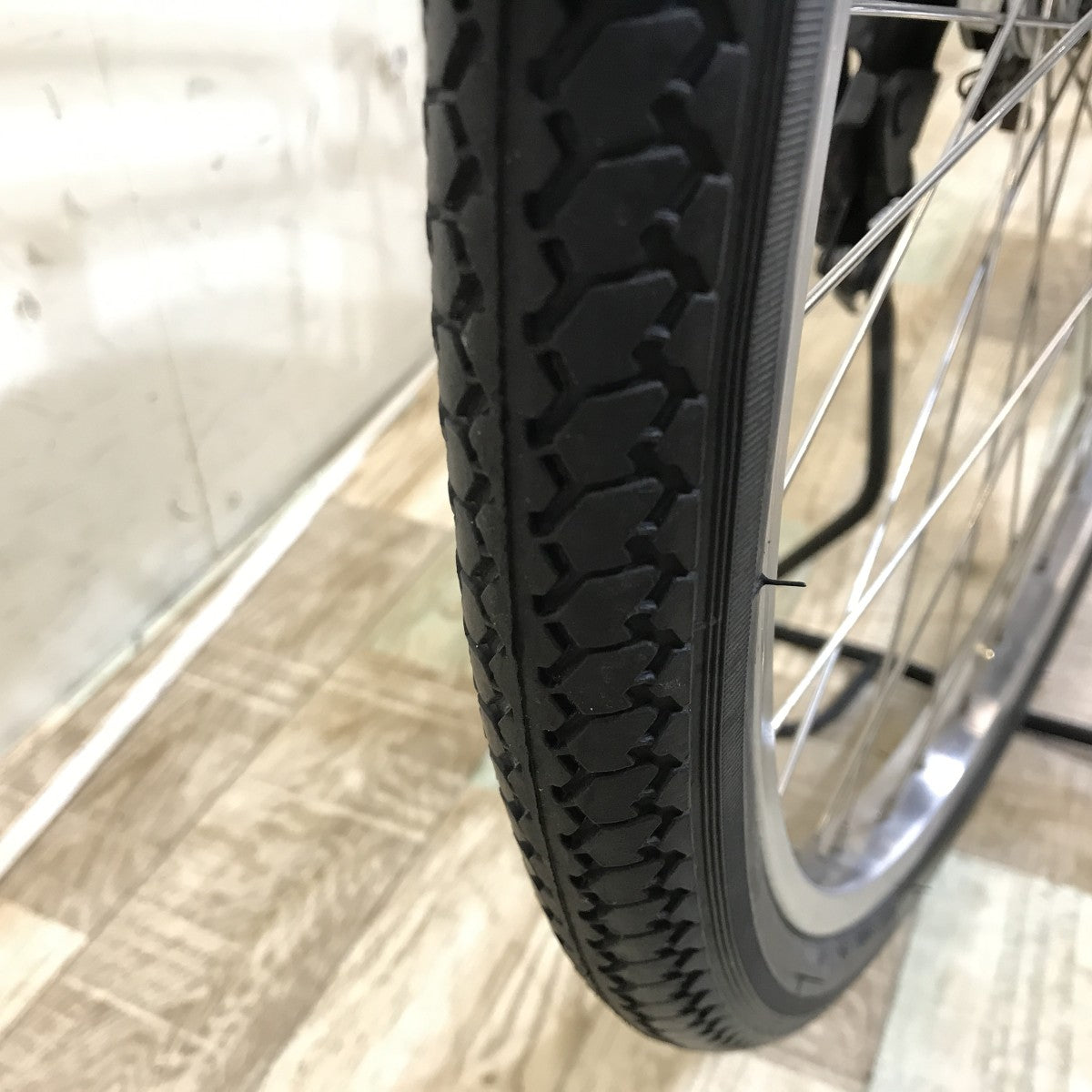 中古電動自転車 ヤマハ PAS アミ ブルー 26インチ KH040