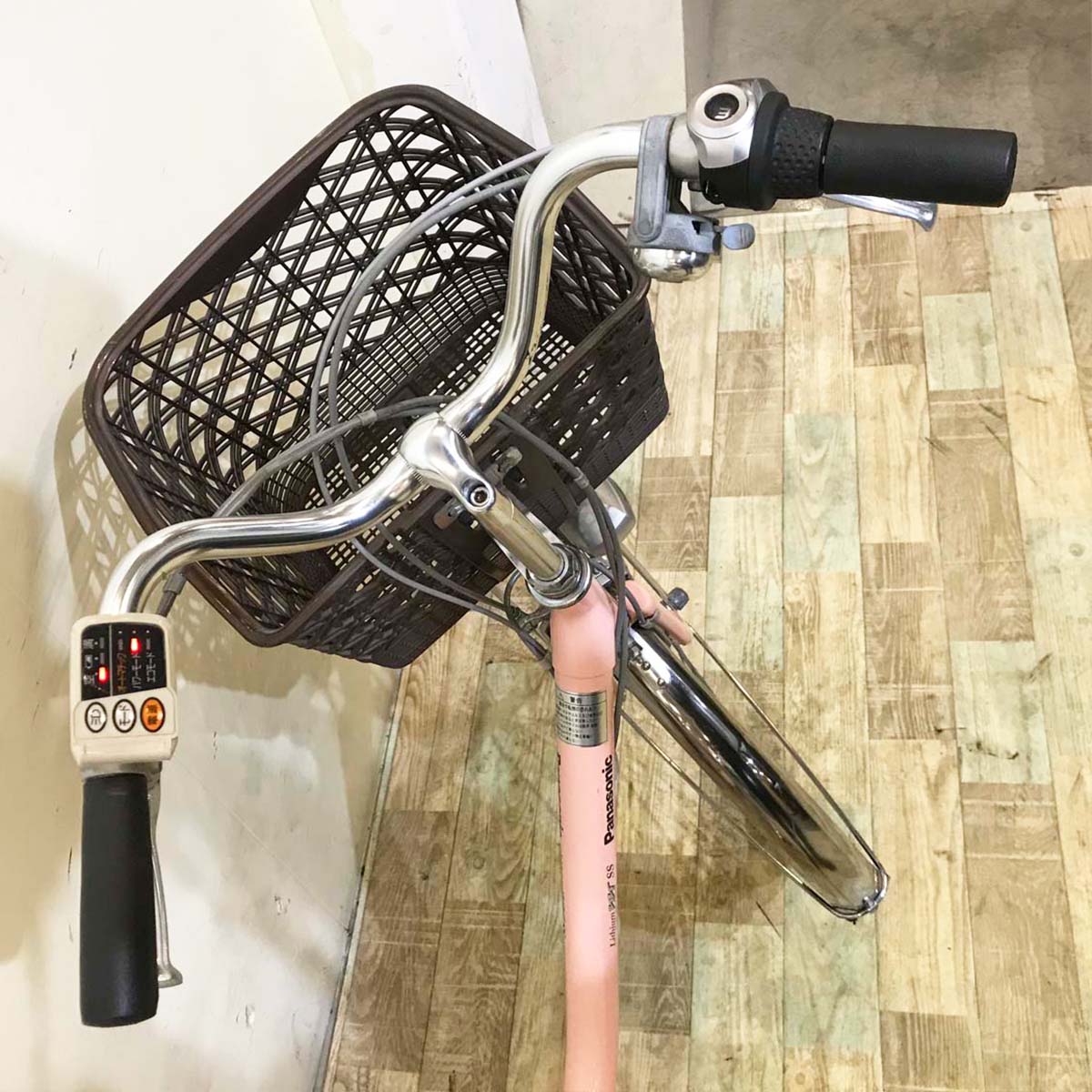中古電動自転車  パナソニック ビビ SS ピンク 26インチ KC055