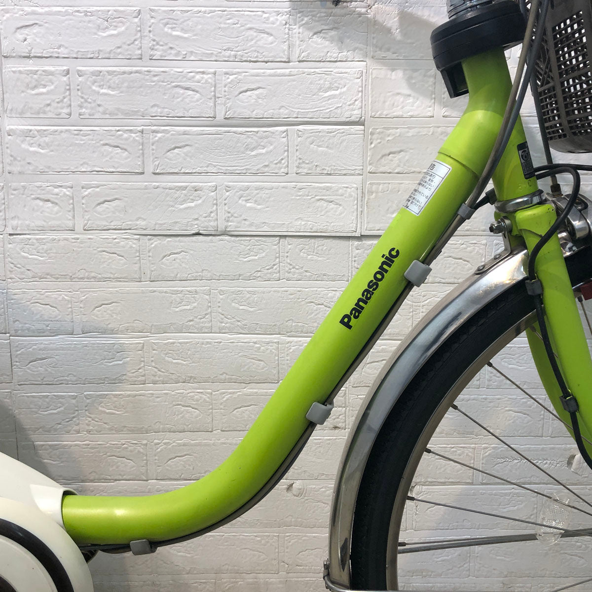 中古電動自転車 訳あり パナソニック ビビ DX グリーン 26インチ YD094
