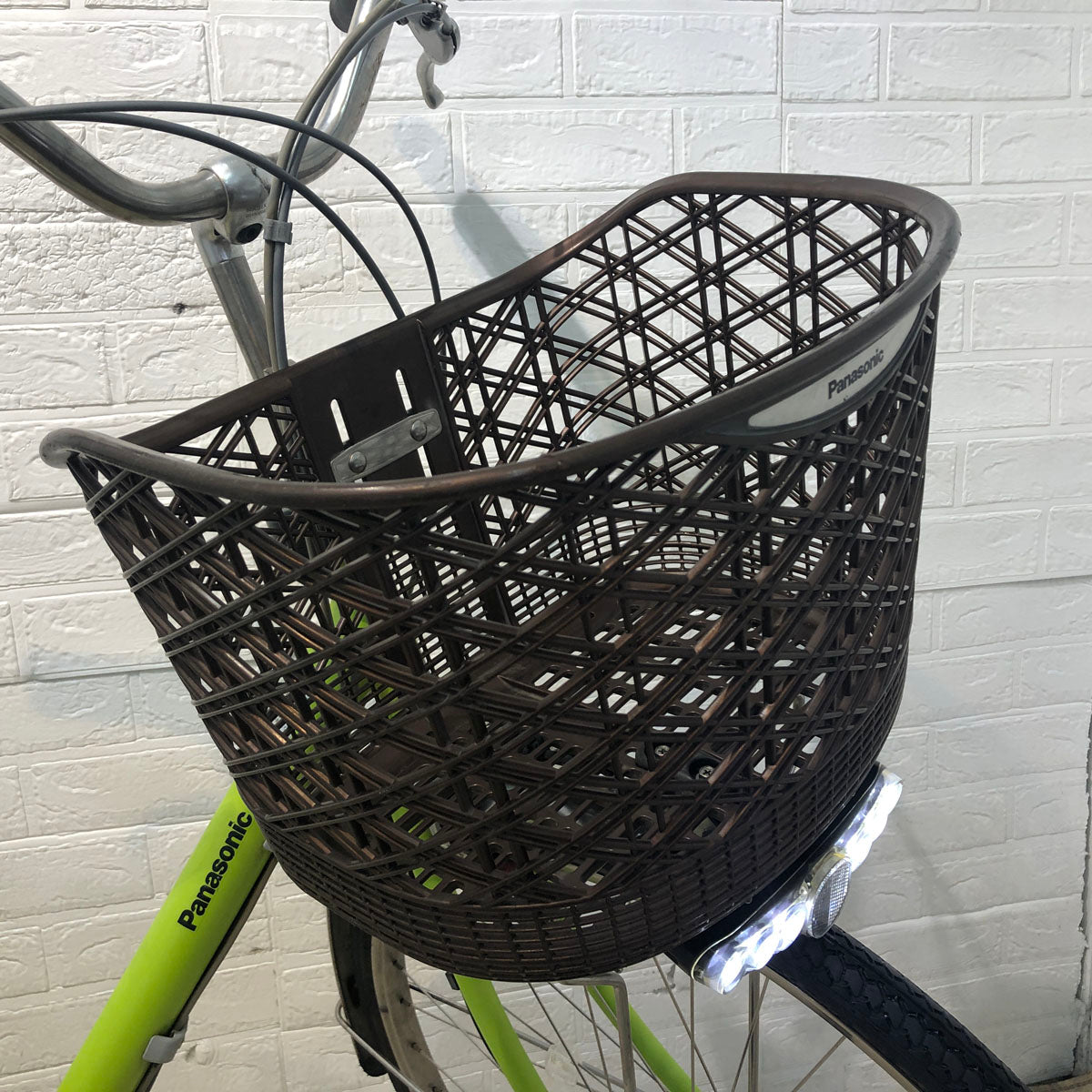 中古電動自転車 訳あり パナソニック ビビ DX グリーン 26インチ YD094