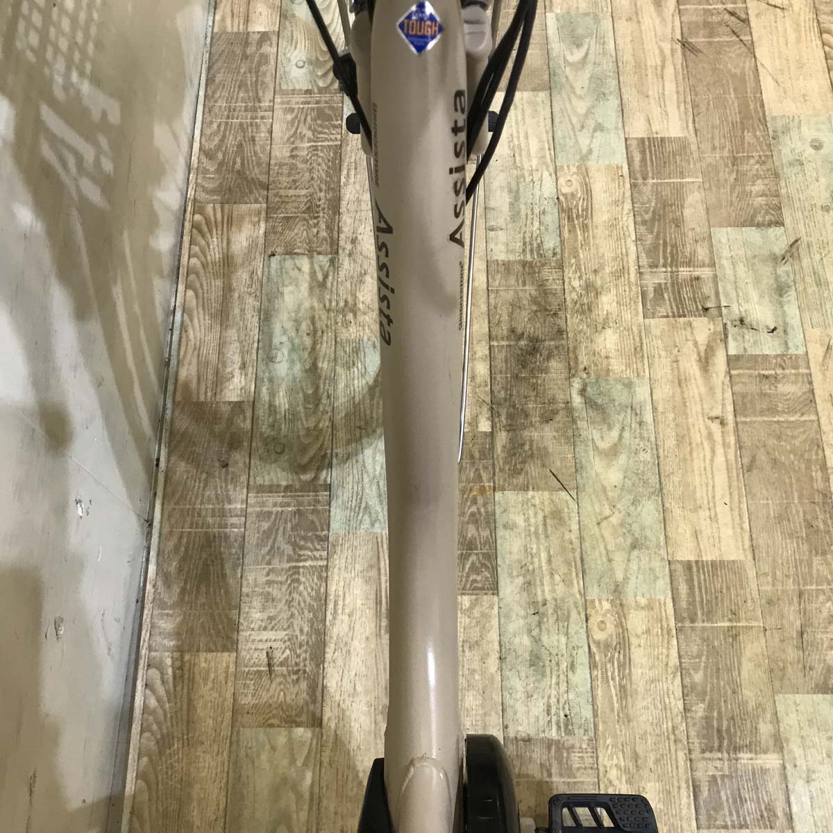 中古電動自転車  ブリヂストン アシスタ ベーシック ベージュ 26インチ KC056