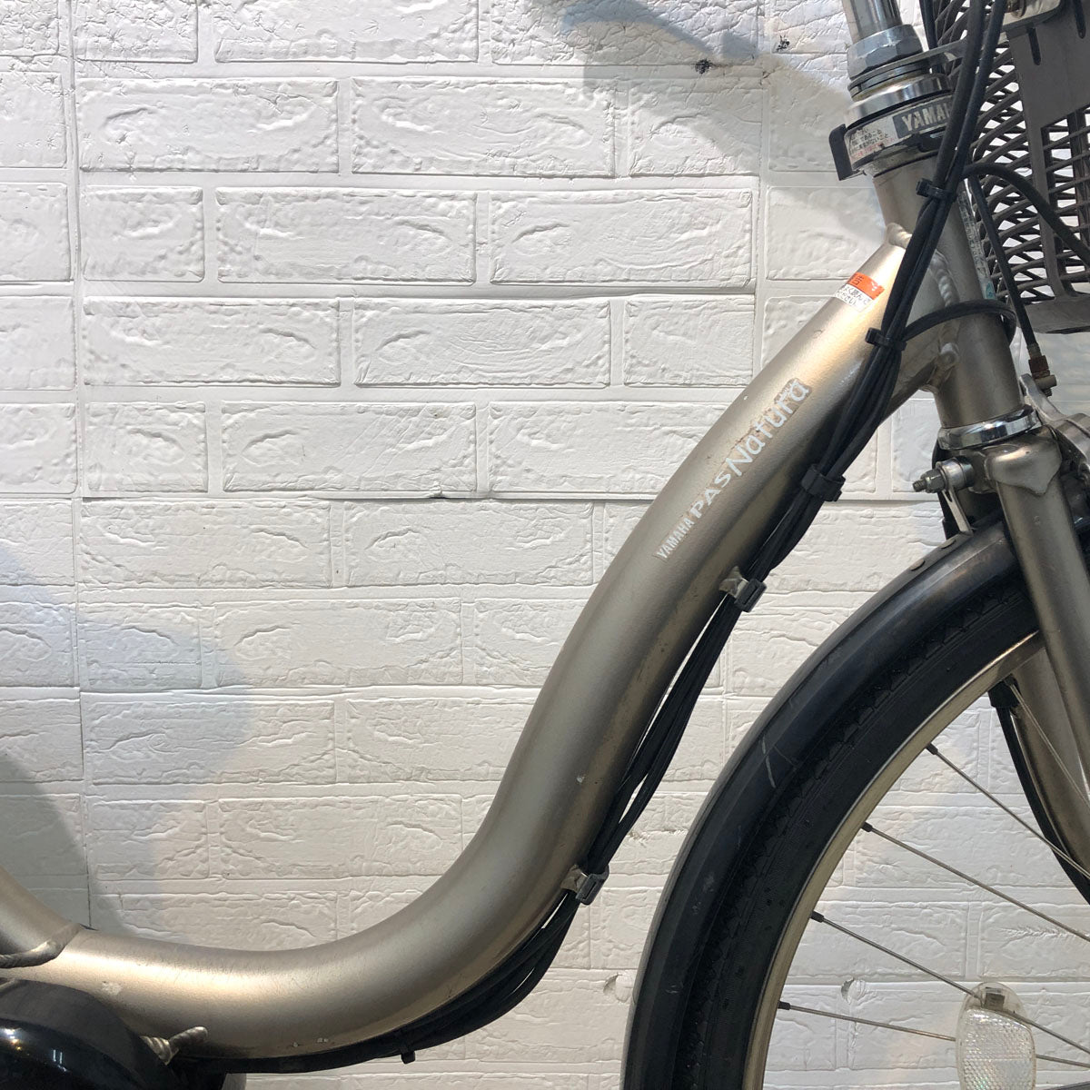 中古電動自転車 ヤマハ PAS ナチュラ L ゴールド 26インチ YD095 – e