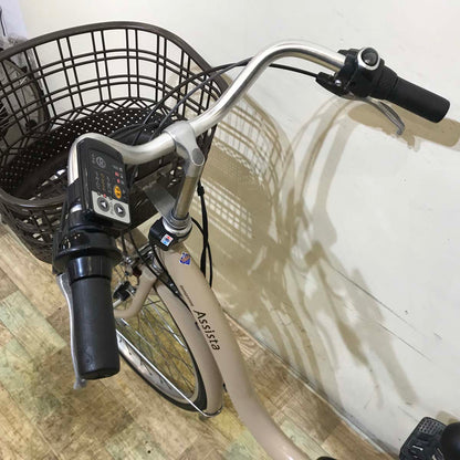 ブリヂストン アシスタ ベーシック ベージュ 26インチ KC056 【中古車】