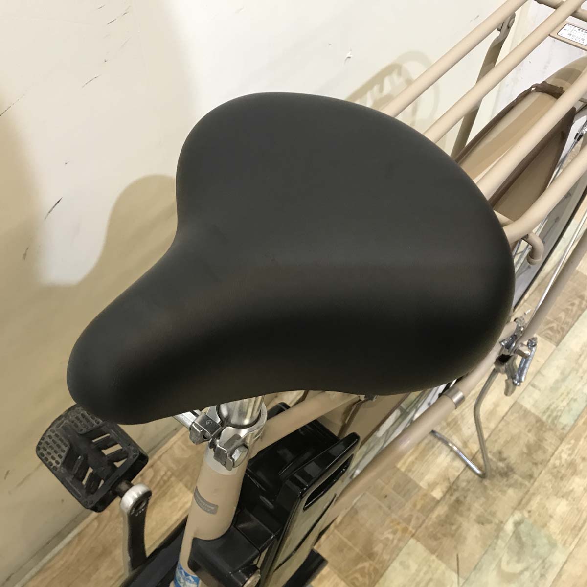 中古電動自転車  ブリヂストン アシスタ ベーシック ベージュ 26インチ KC056