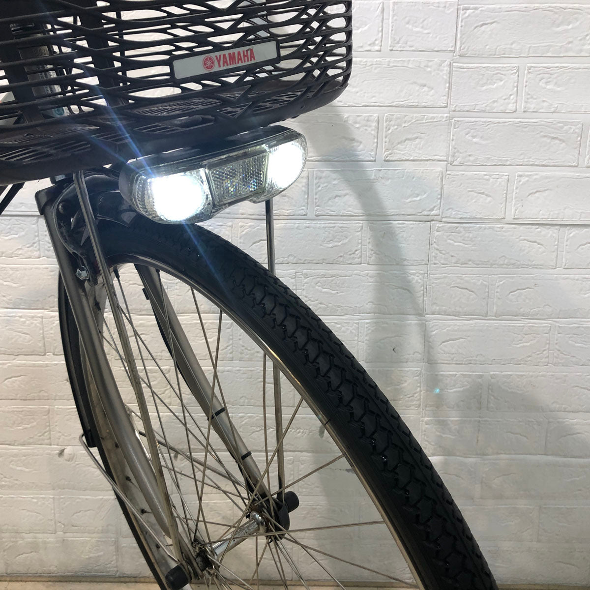 中古電動自転車 ヤマハ PAS ナチュラ L ゴールド 26インチ YD095