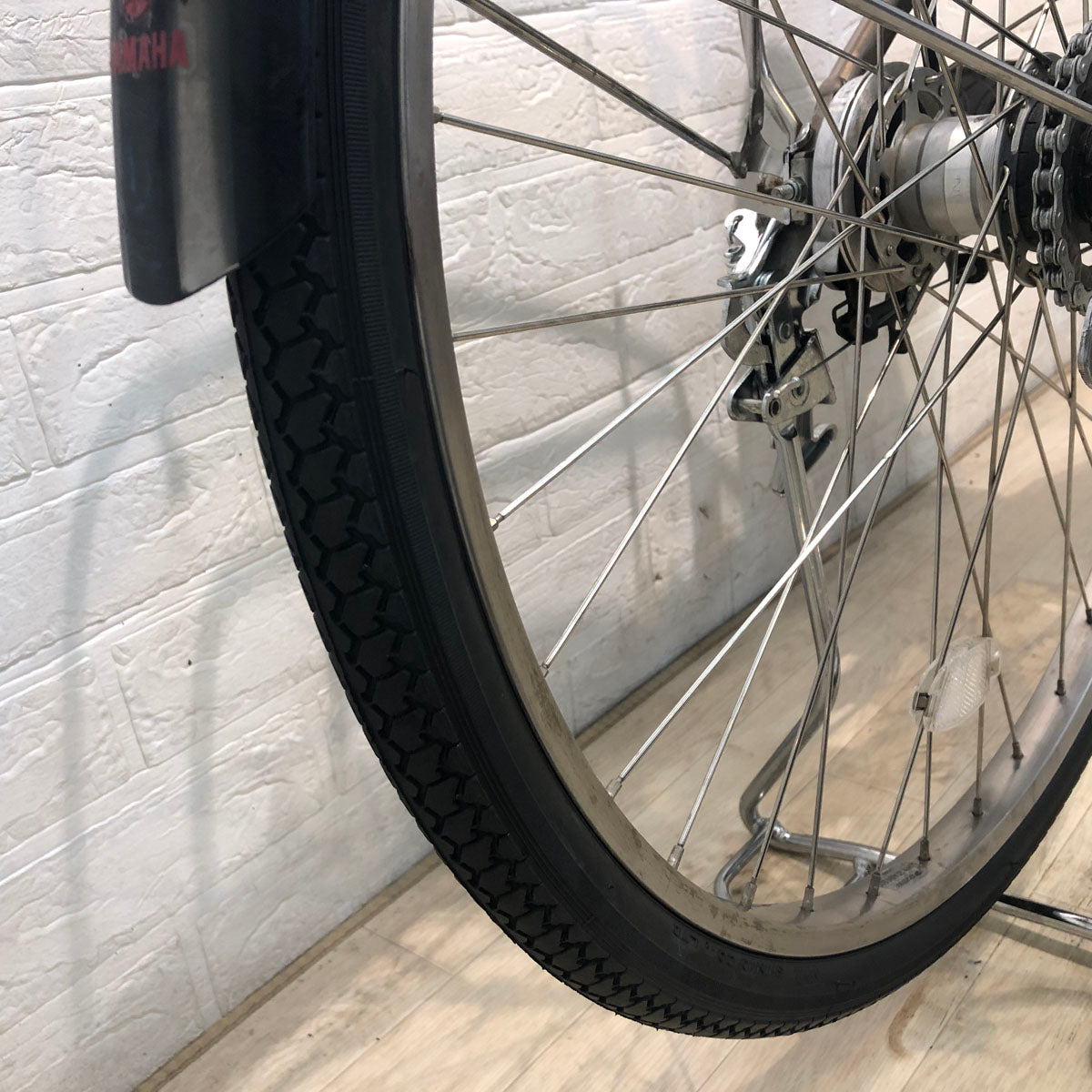 中古電動自転車 ヤマハ PAS ナチュラ L ゴールド 26インチ YD095